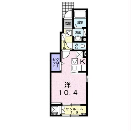 田原 徒歩3分 1階の物件間取画像